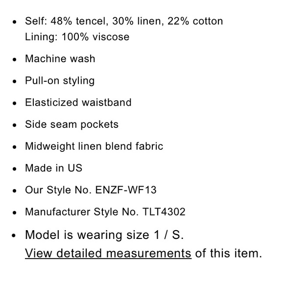 Enza Costa Twill Bermuda Long Baggy Linen Cotton Tencel Shorts Stone Beige Cream - Picture 7 of 7